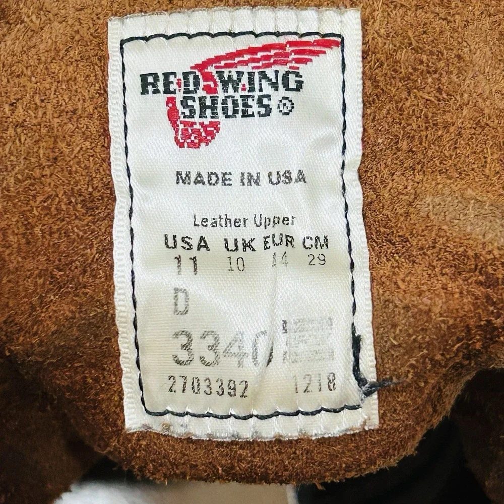 Red Wing Shoes vintage pair